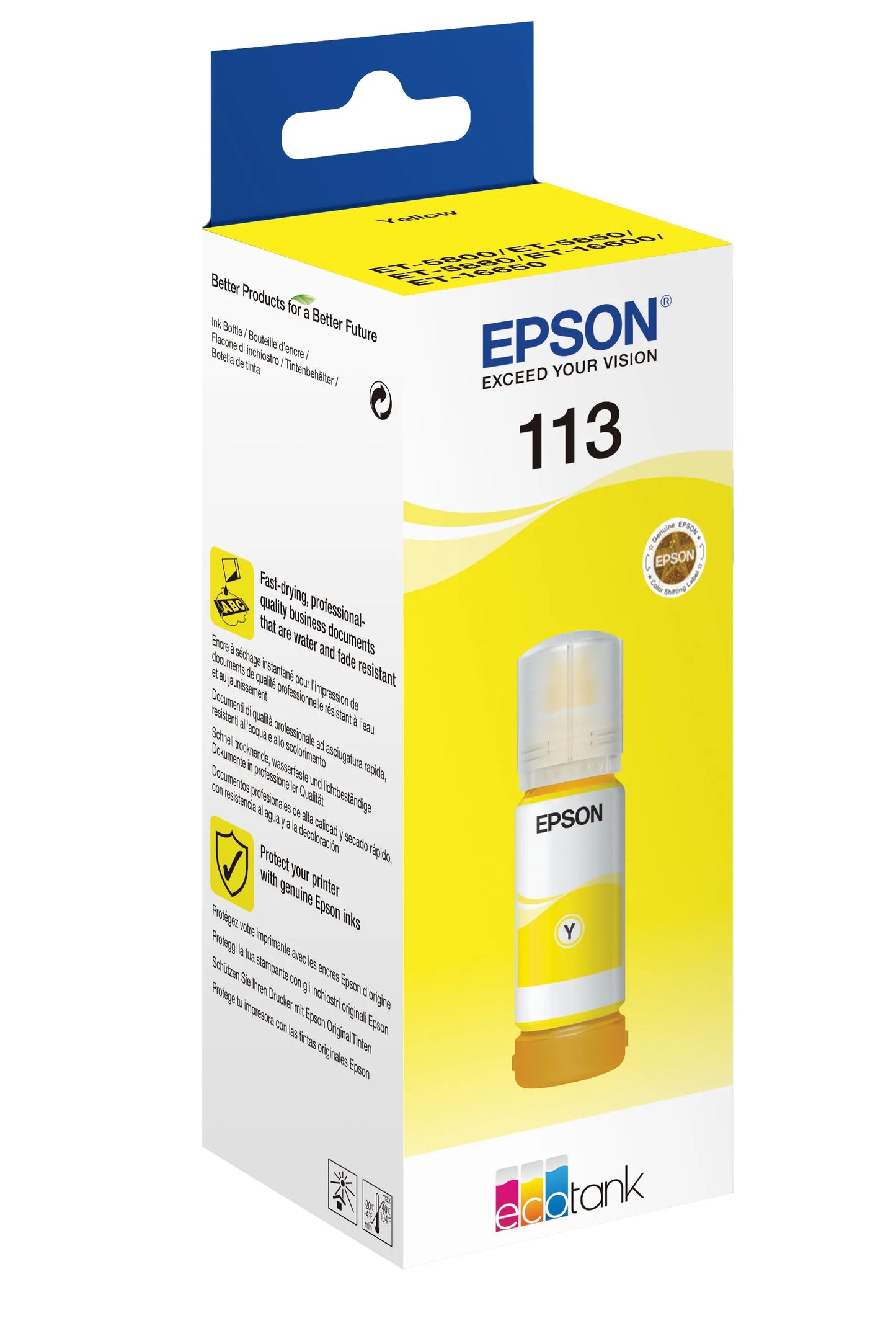 EPSON Tintenbehälter 113 yellow Idealshop