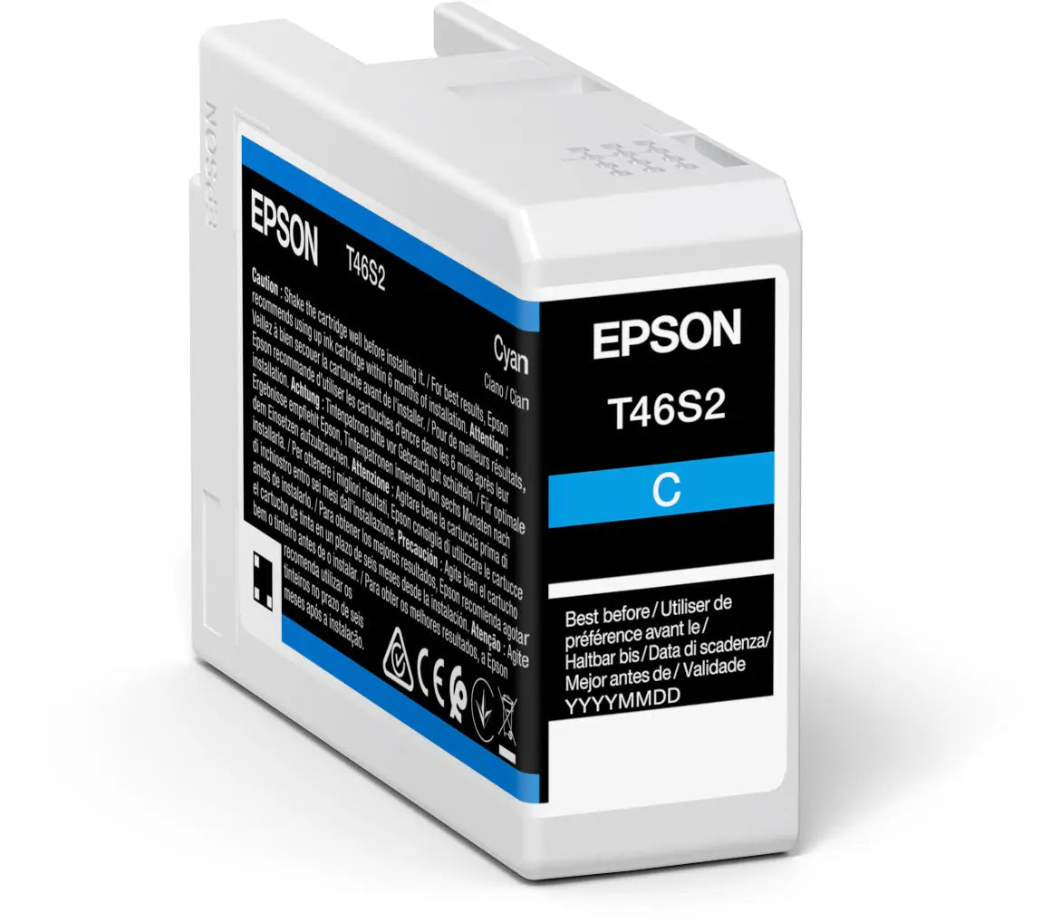 EPSON Tintenpatrone cyan T46S200 SureColor SC-P700 26ml Idealshop