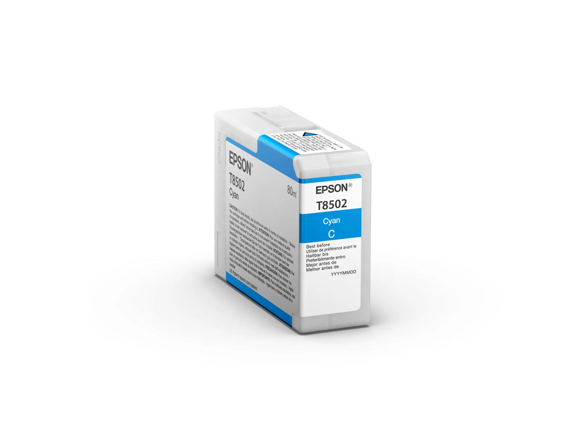 EPSON Tintenpatrone cyan T850200 SureColor SC-P800 80ml Idealshop