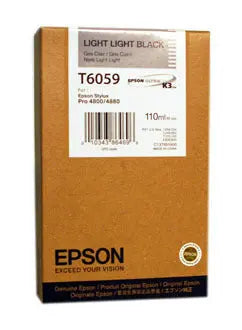 EPSON Tintenpatrone light-lig. black T605900 Stylus Pro 4880 110ml Idealshop