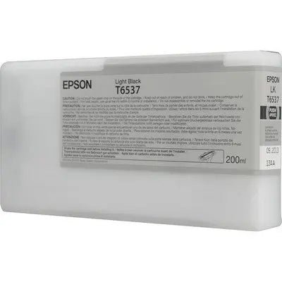 EPSON Tintenpatrone light schwarz T653700 Stylus Pro 4900 200ml Idealshop