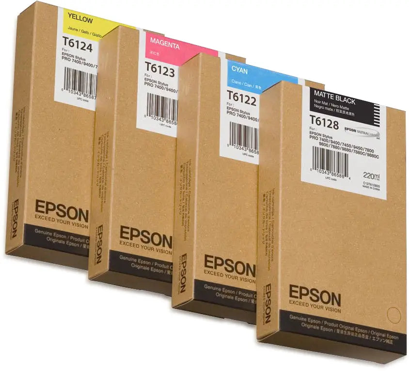EPSON Tintenpatrone magenta T612300 Stylus Pro 7450/9450 220ml Idealshop