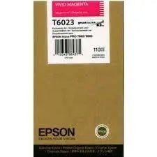 EPSON Tintenpatrone vivid magenta T602300 Stylus Pro 7880/9880 110ml Idealshop