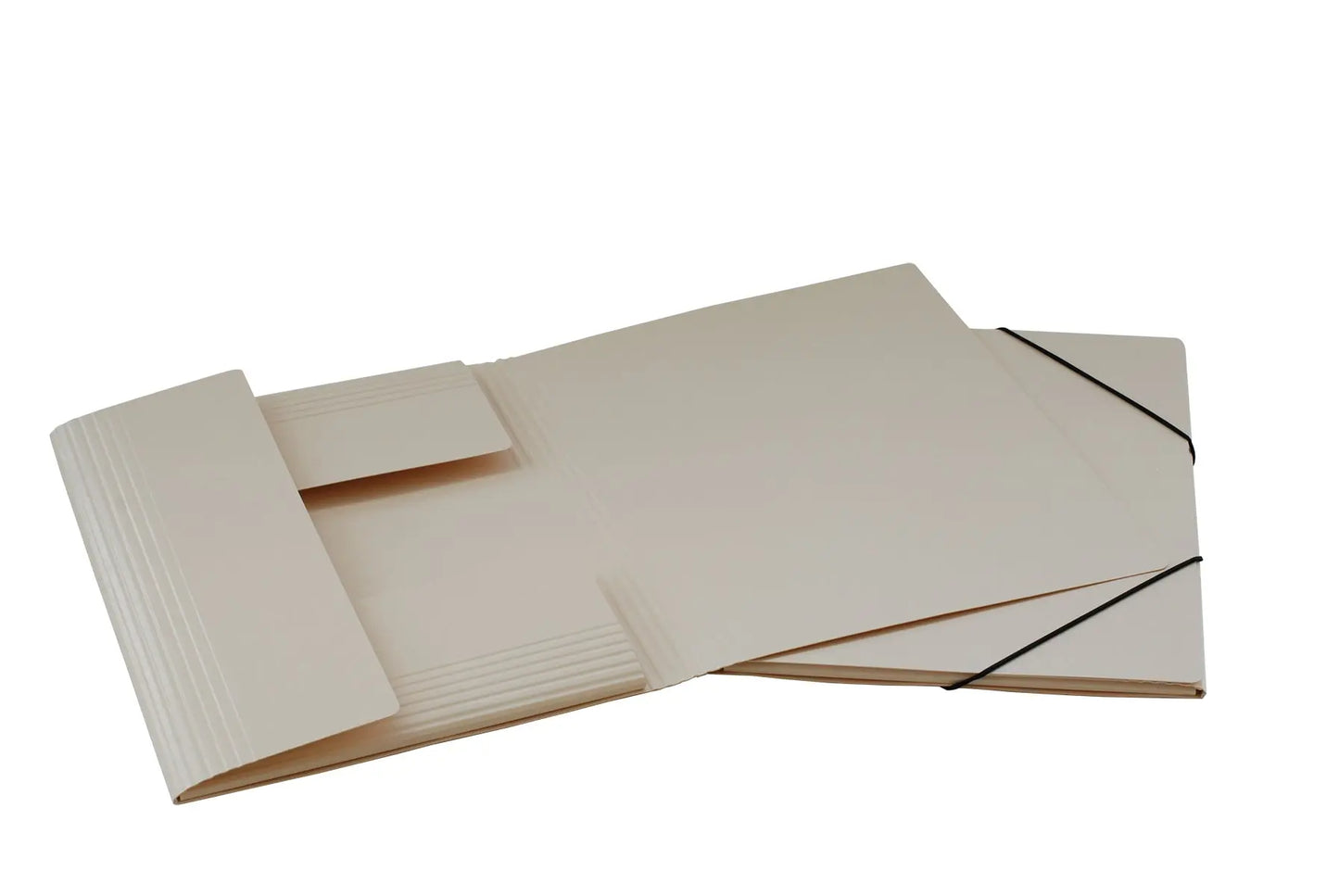 EROLA Gummibandmappe 650my A4 33299 chamois Pressspan 3 Klappen Idealshop