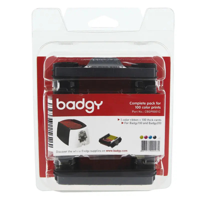 EVOLIS Farbband YMCKO CBGR0100C Badgy 100/200 Idealshop