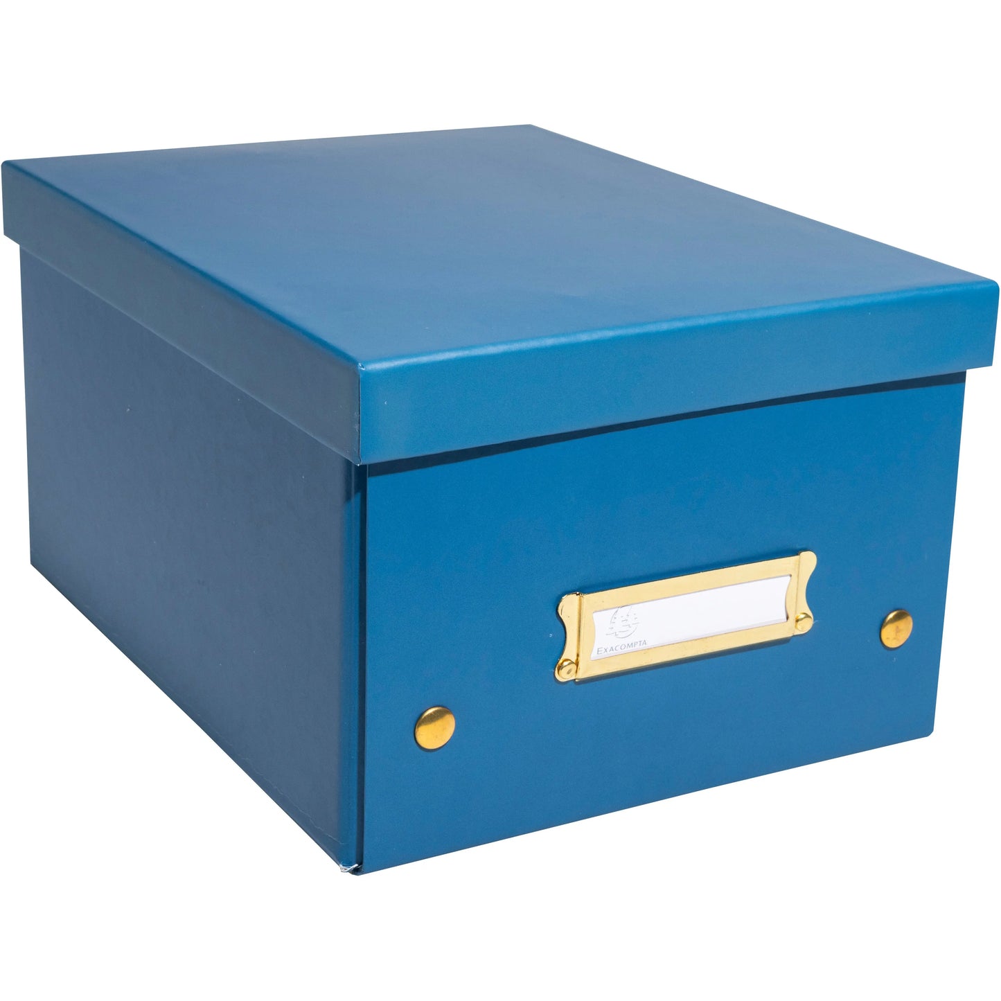EXACOMPTA Aufbewahrungsbox Neo Deco A5+ 62252E blau 20x26x15cm Idealshop