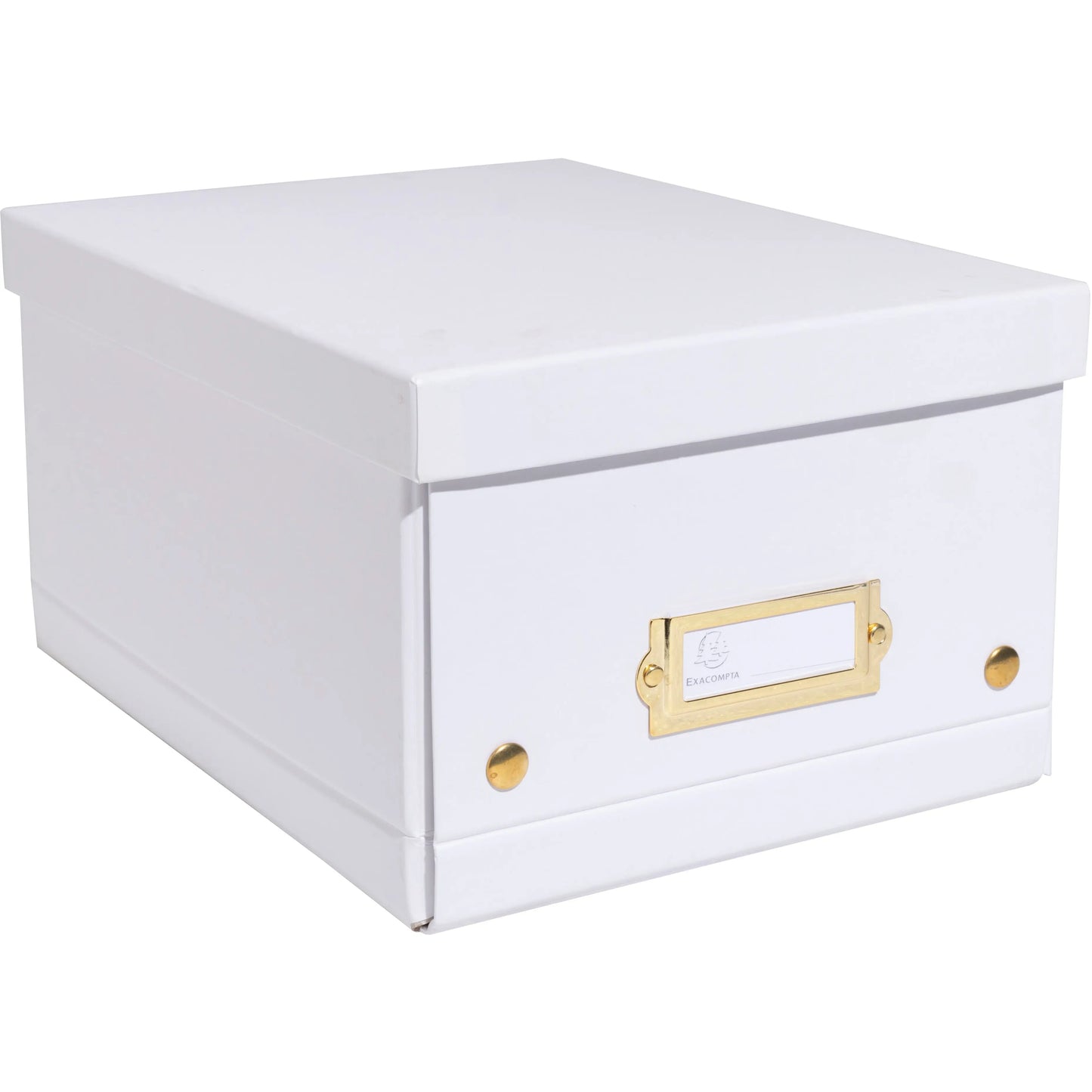 EXACOMPTA Aufbewahrungsbox Neo Deco A5+ 62258E weiss 20x26x15cm Idealshop