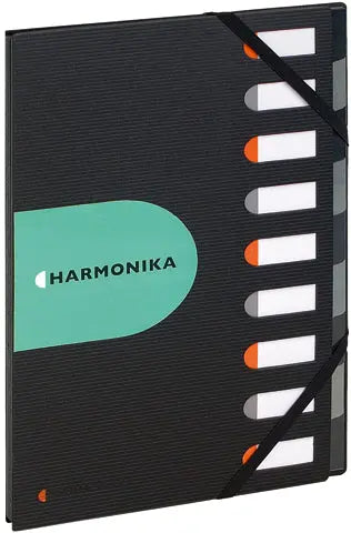 EXACOMPTA EXACTIVE Harmonika A4 55334E schwarz Idealshop