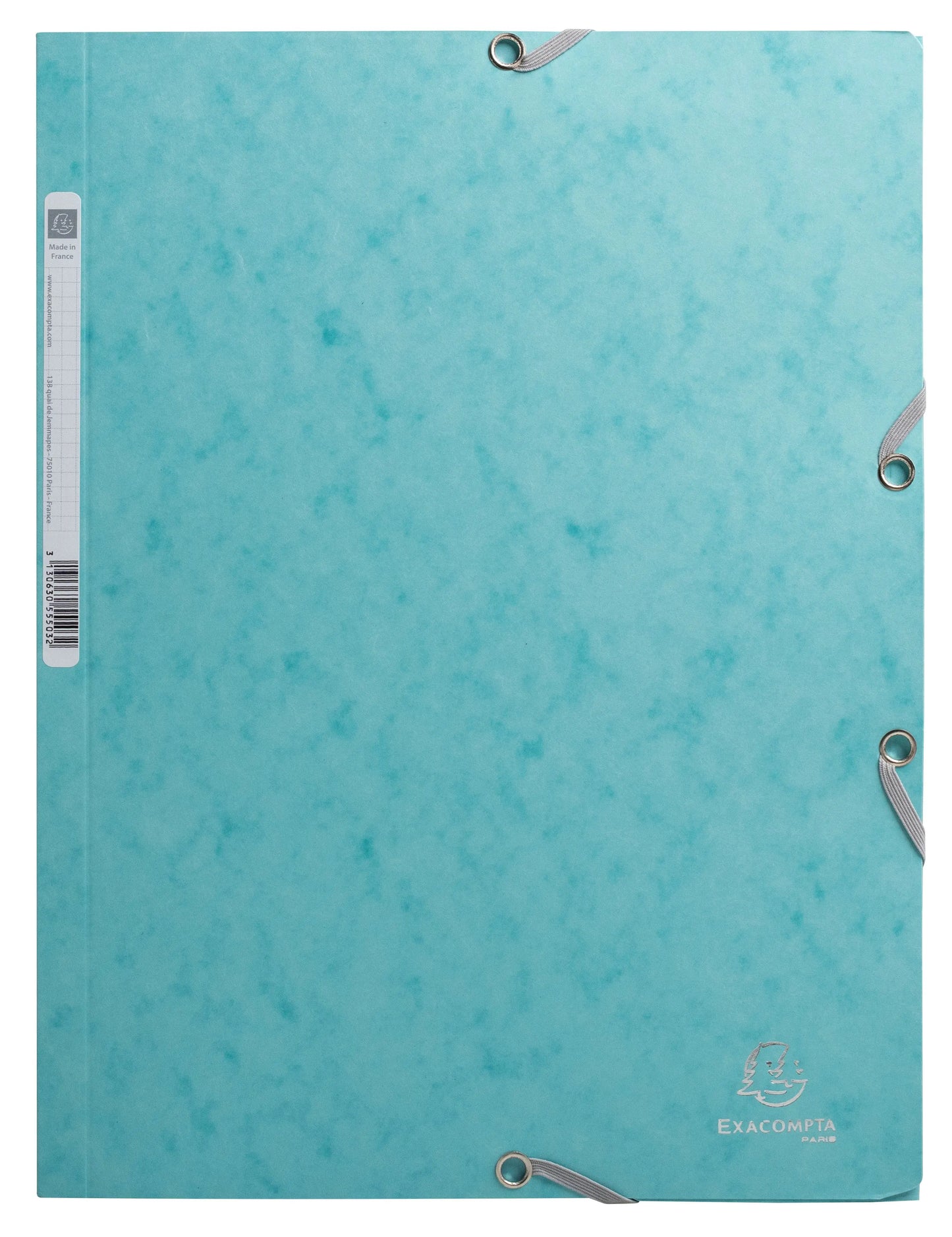 EXACOMPTA Gummibandmappe Skandi A4 55273E frostblau Idealshop