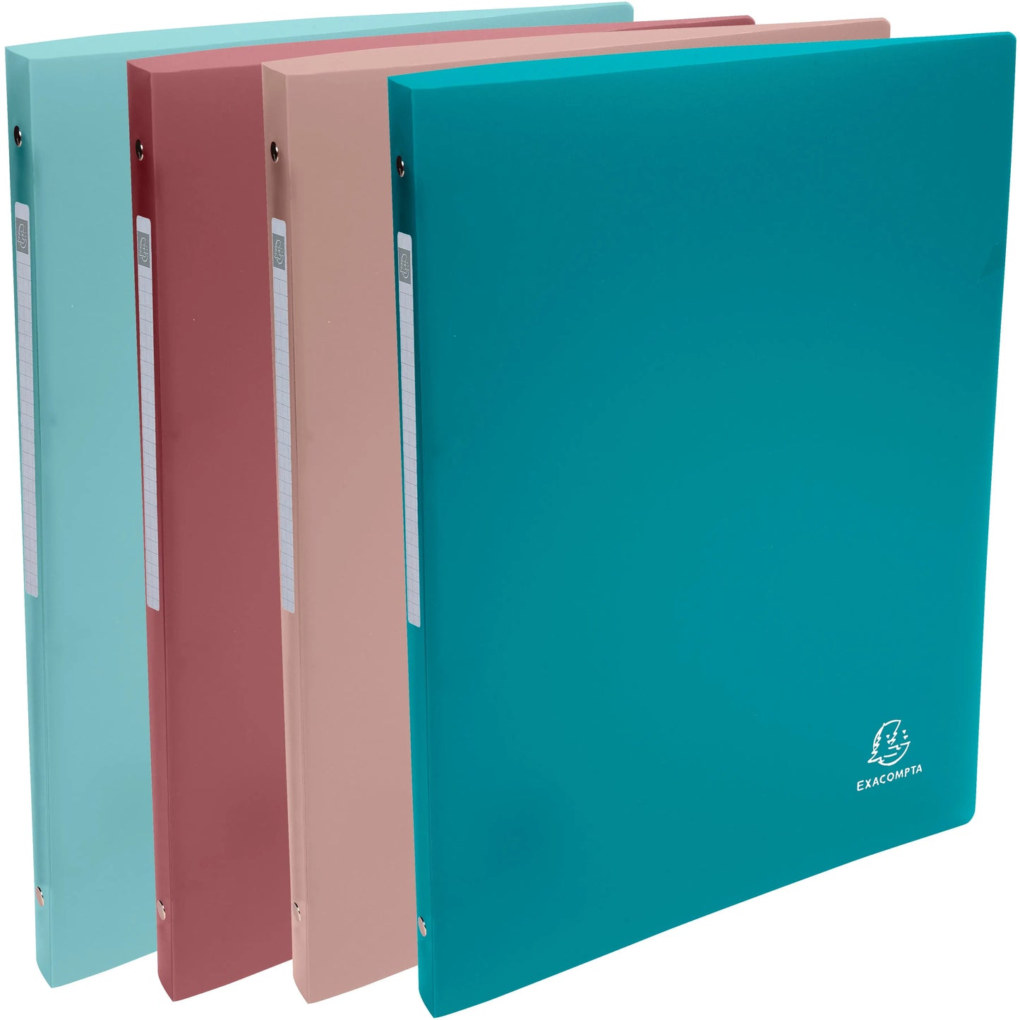 EXACOMPTA Ringbuch Skandi A4 51270E assortiert 4-Ring 1.5cm Idealshop