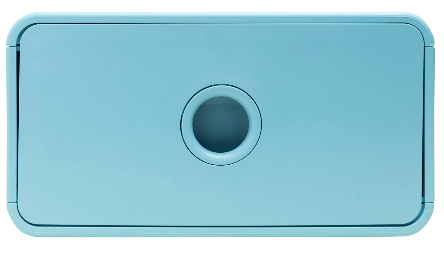 EXACOMPTA Schubladenbox SKANDI A5+ 315433D Tiny Box, 1 Schubl. frostblau Idealshop