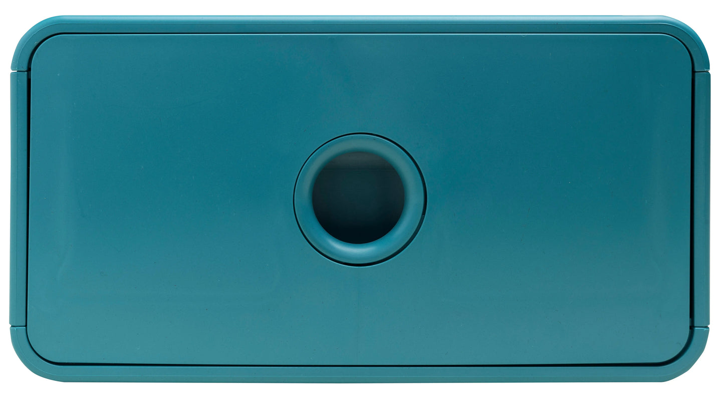 EXACOMPTA Schubladenbox SKANDI A5+ 315434D Tiny Box, 1 Schubl. blau Idealshop