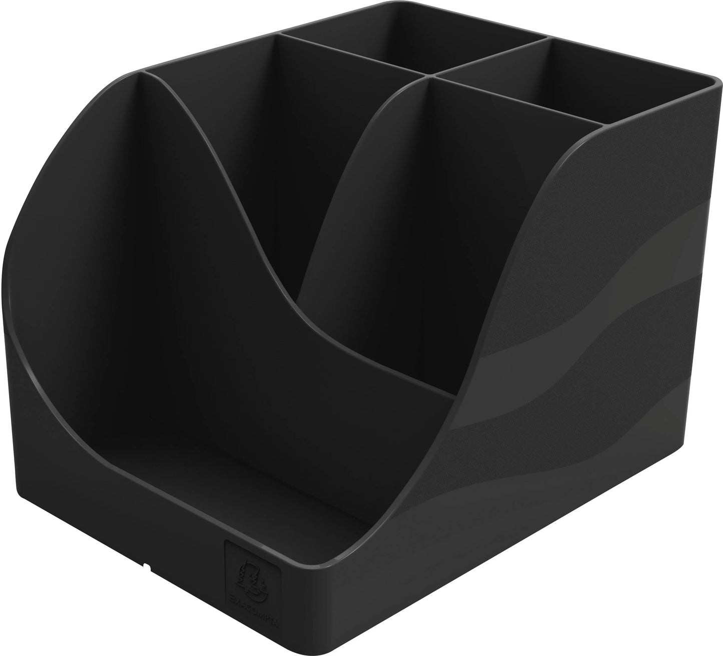 EXACOMPTA Stifteköcher Neo Deco 69514D schwarz 5 Fächer Idealshop