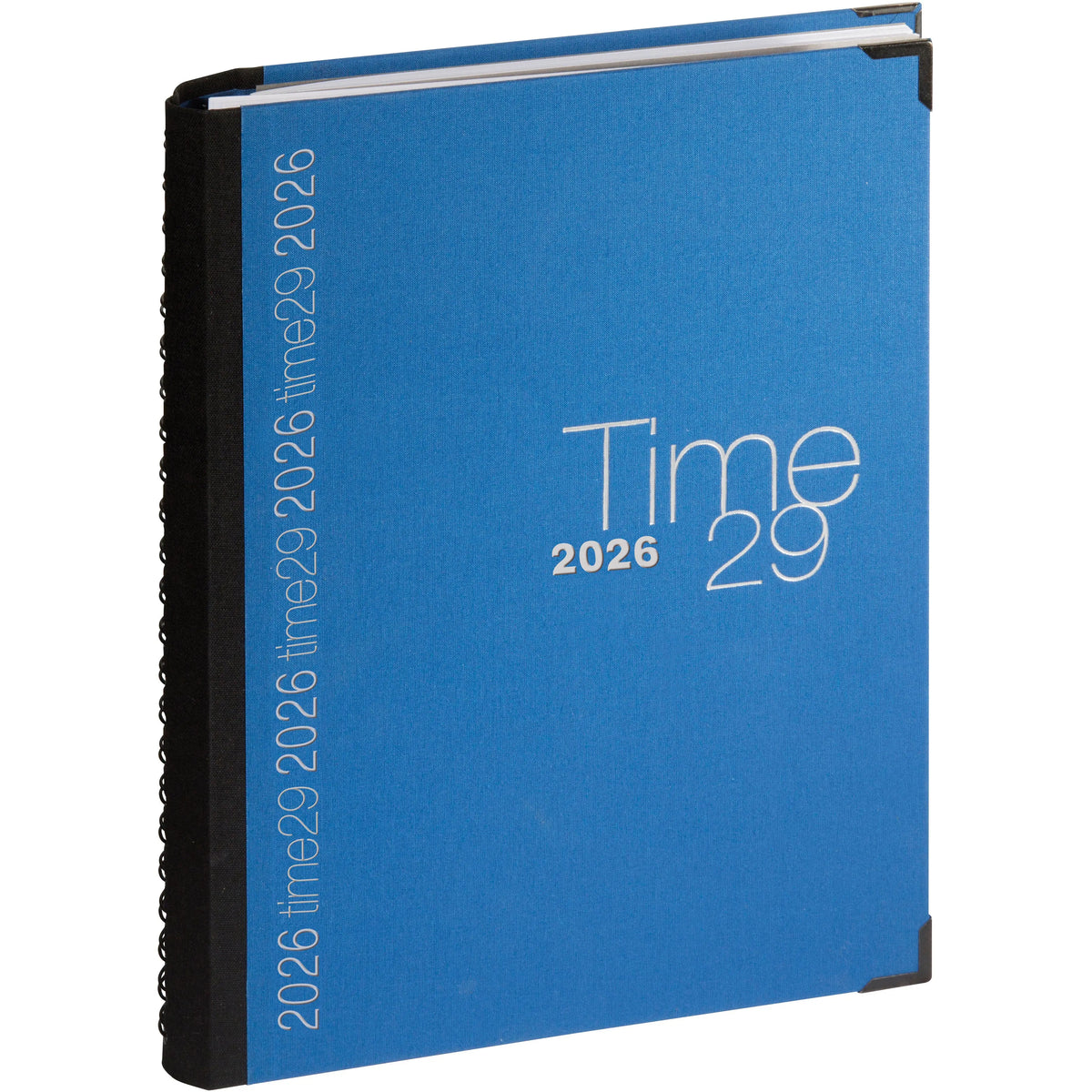 EXACOMPTA Tagesagenda Time 29W 2026 296122E 1T/1S blau Wire-O A4 Idealshop
