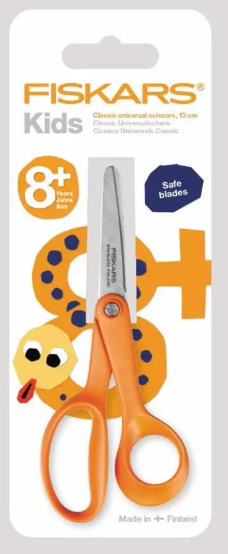 FISKARS Kinderschere Classic 13cm 1005166 orange, Rechtshänder Idealshop