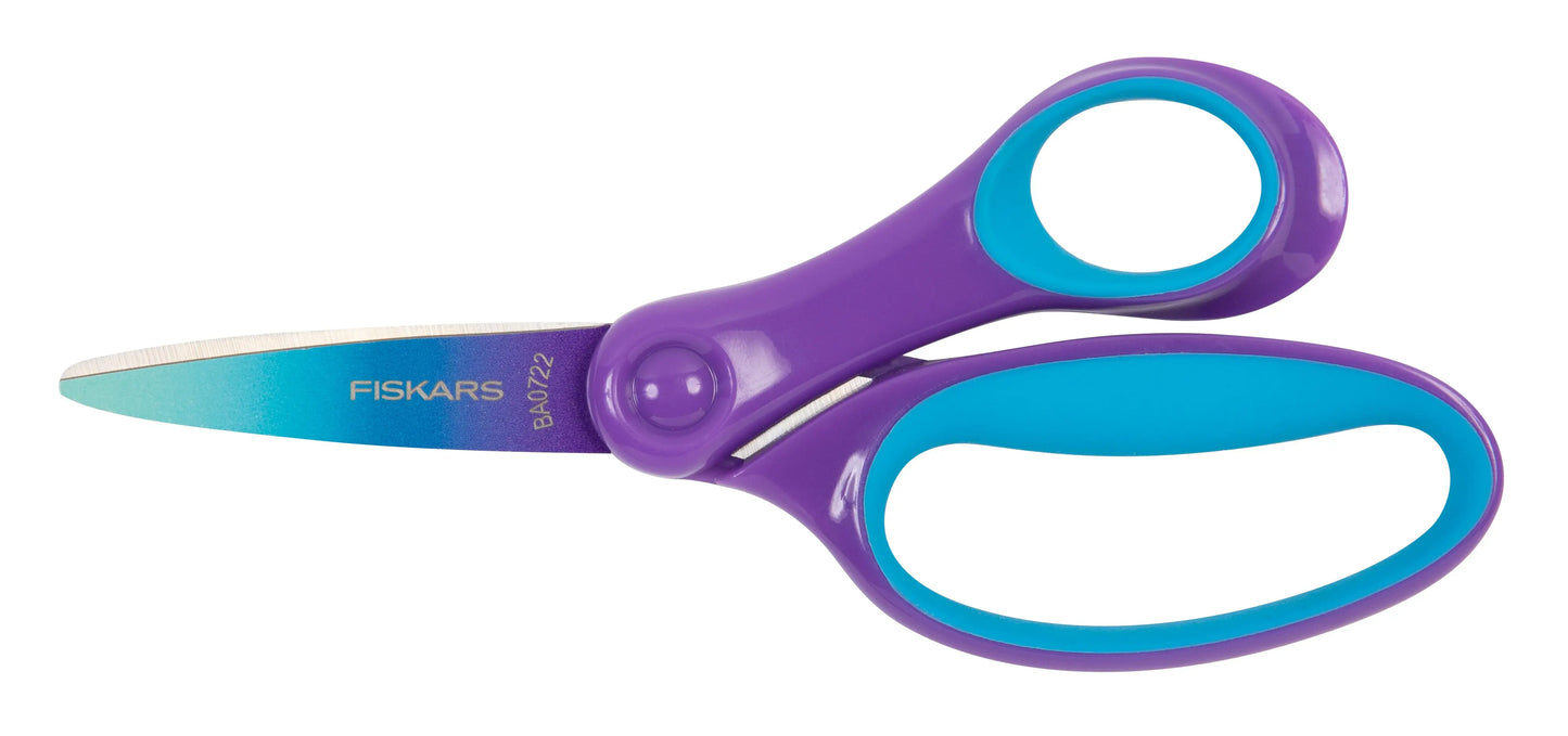 FISKARS Kinderschere Ombre 15cm 1067852 violett, Rechtshänder Idealshop