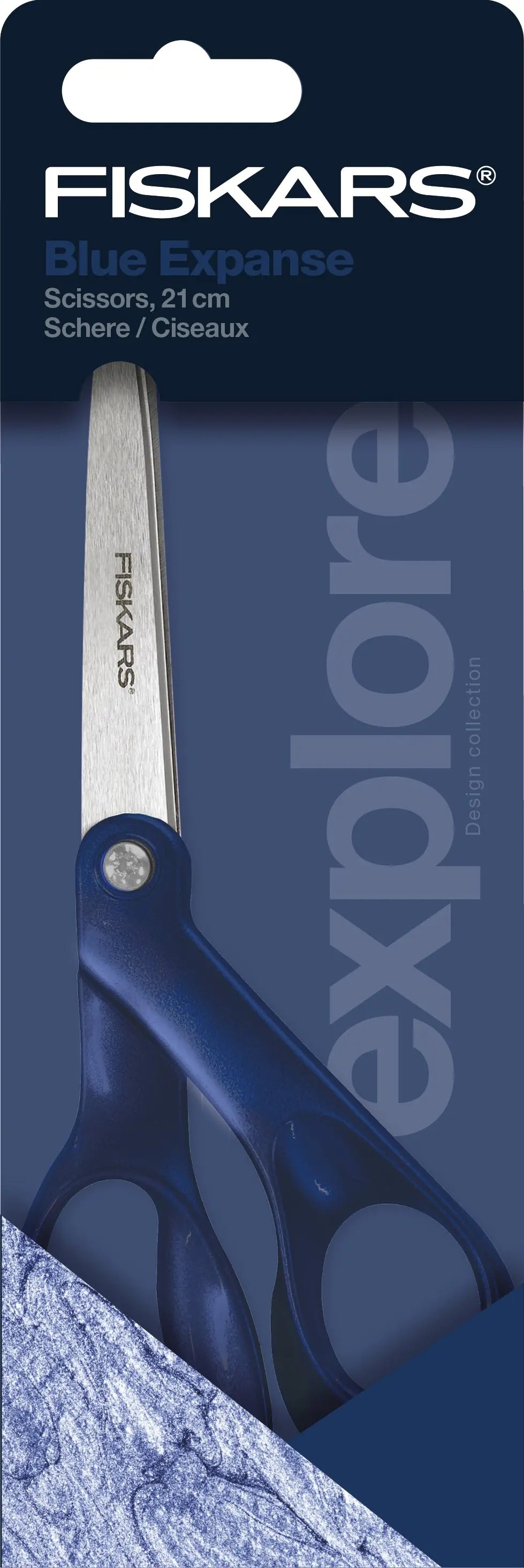 FISKARS Schere Blue Expanse 21cm Idealshop