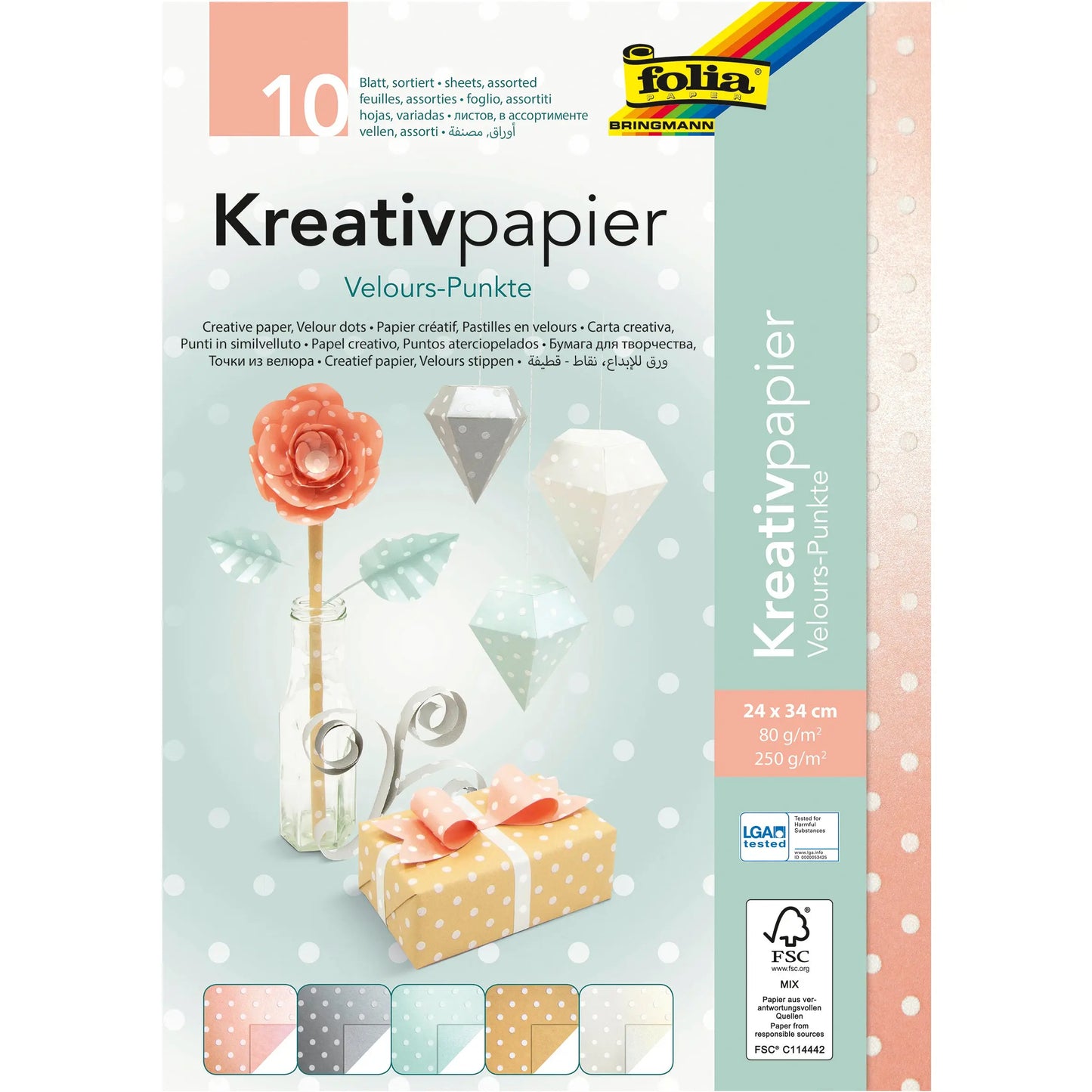 FOLIA Kreativpapier Idealshop