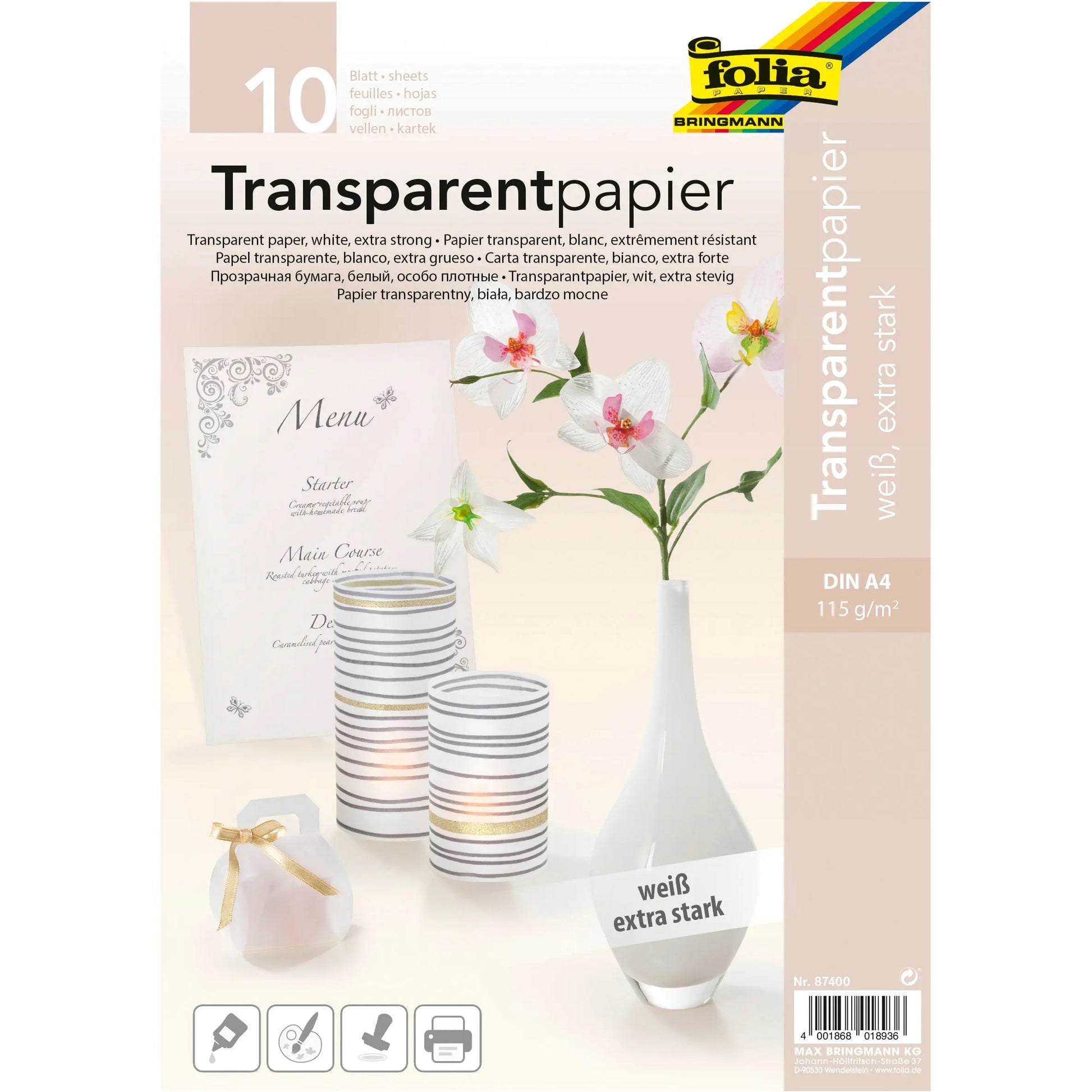 FOLIA     Transparentpapier Idealshop