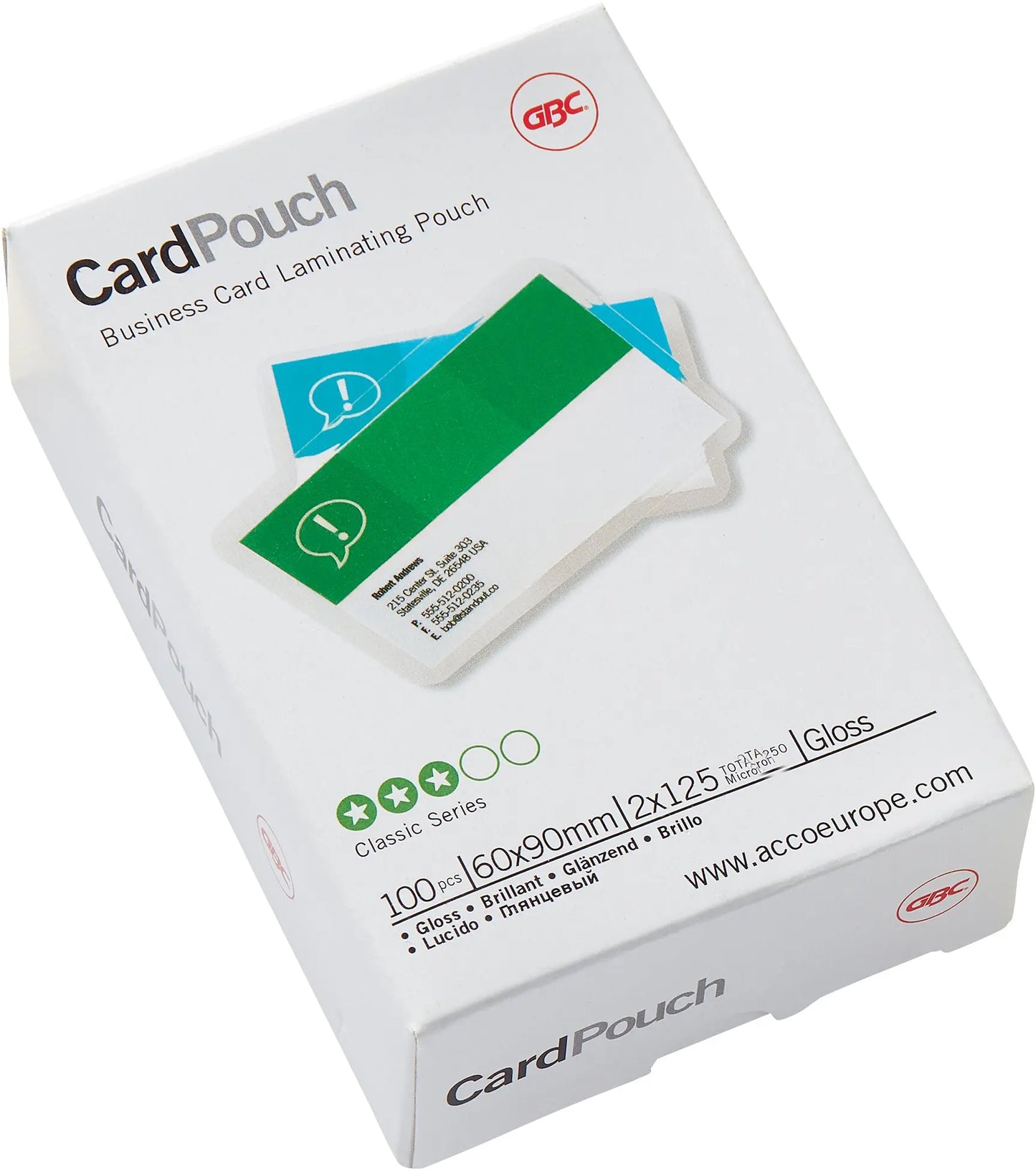 GBC Laminiertasche 60×90mm Idealshop