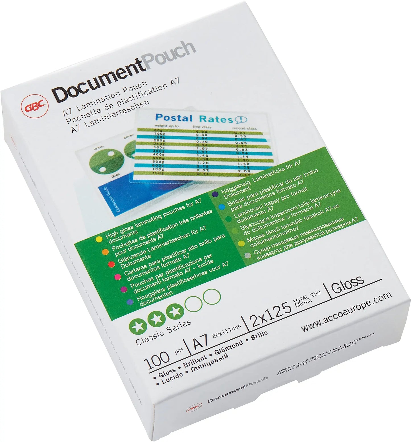 GBC Laminiertasche A7 Idealshop
