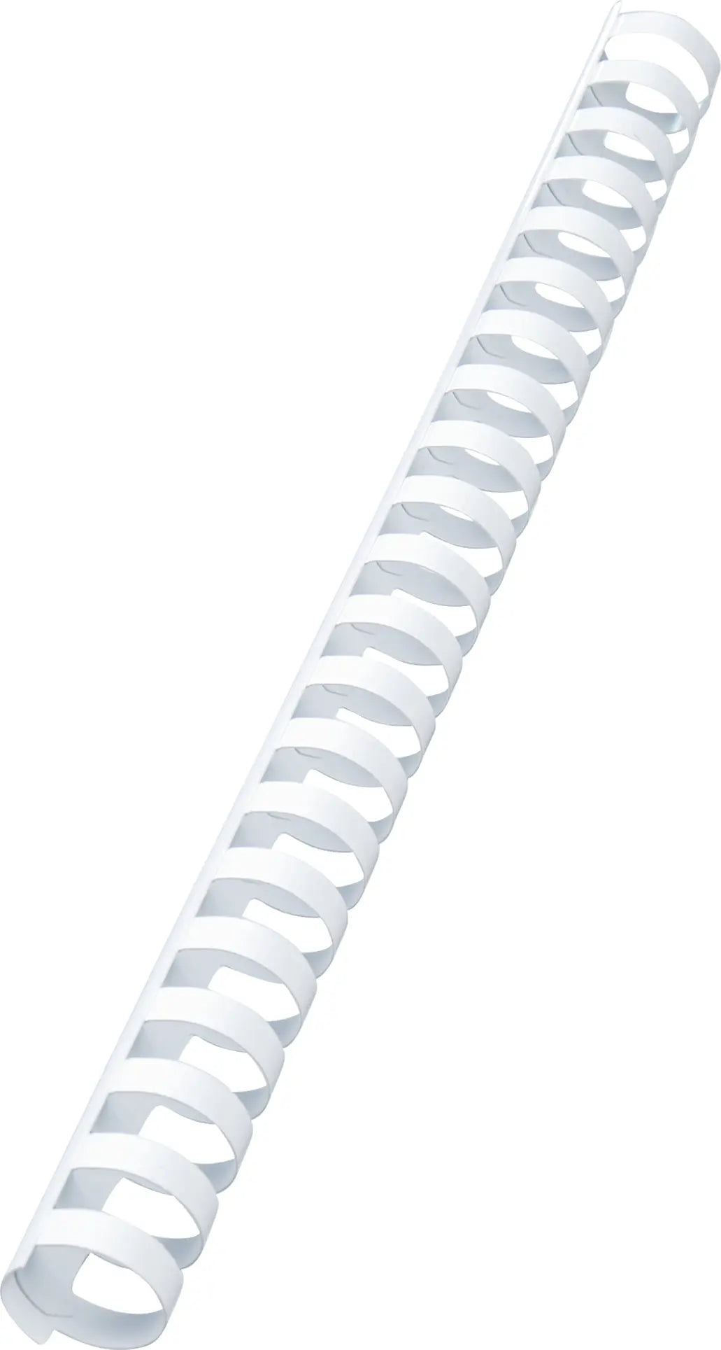 GBC Plastikbindrücken 22mm A4 4028612 weiss, 21 Ringe 100 Stück Idealshop