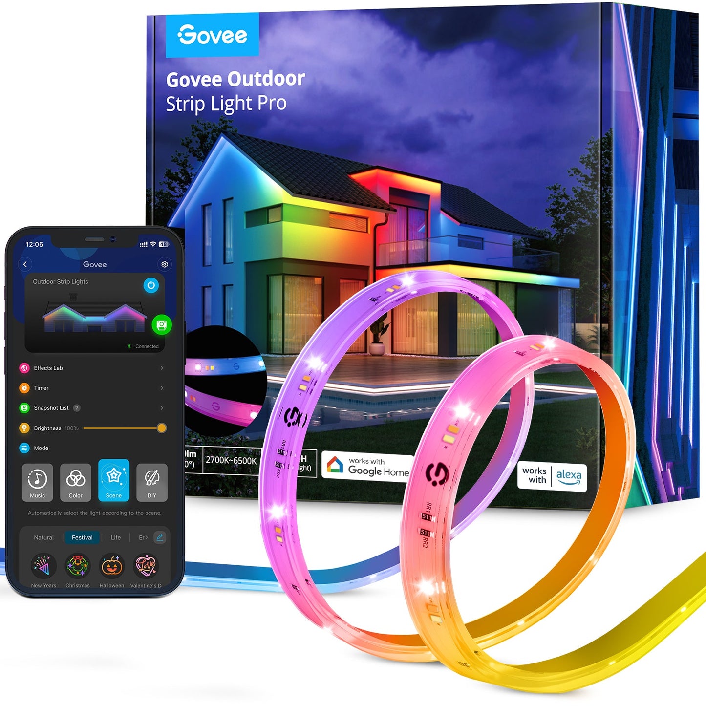GOVEE WiFi LED Strip 10m Idealshop