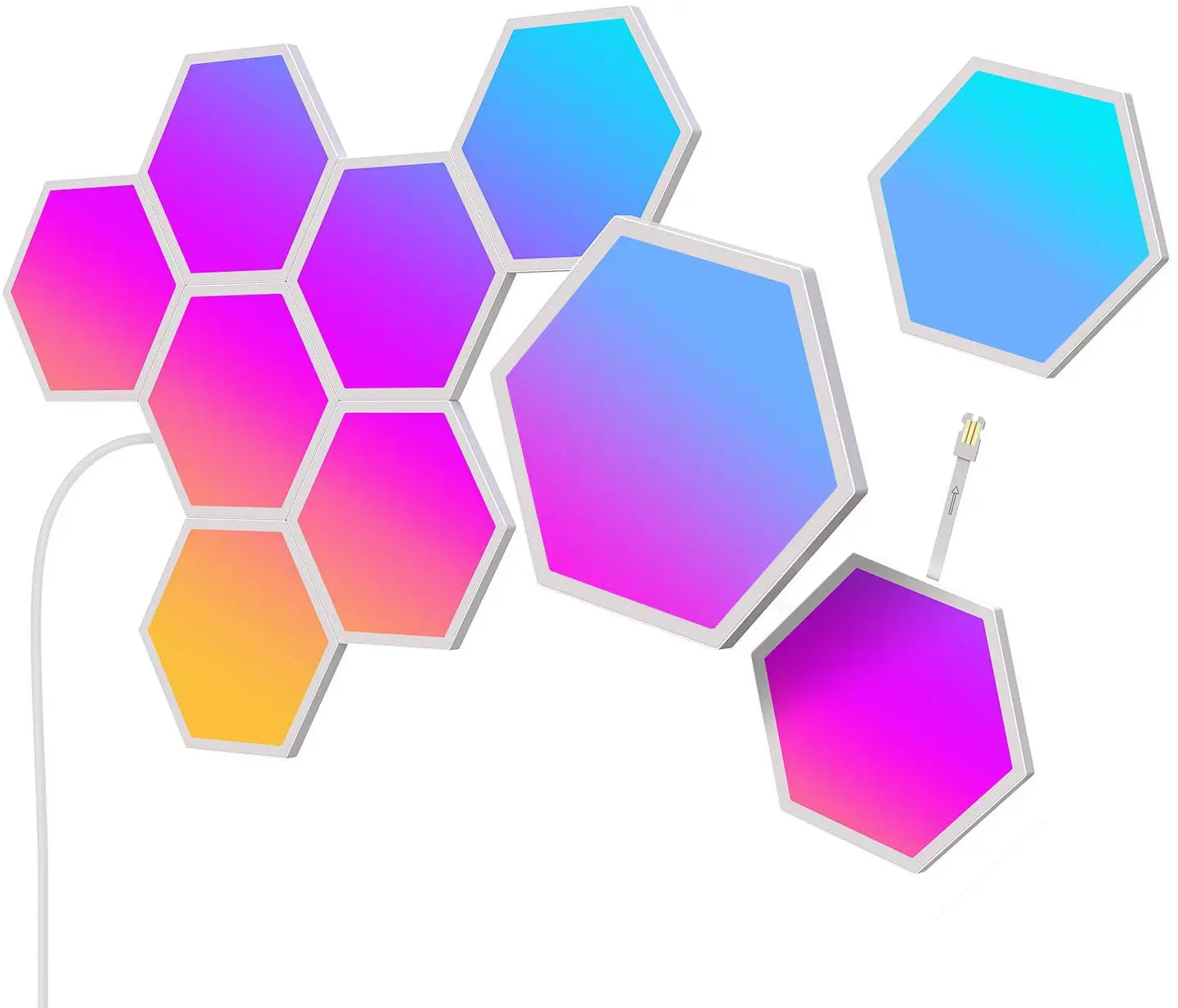 GOVEE Light Glide Hexa 10 Stück B6061301 10 Stück Idealshop