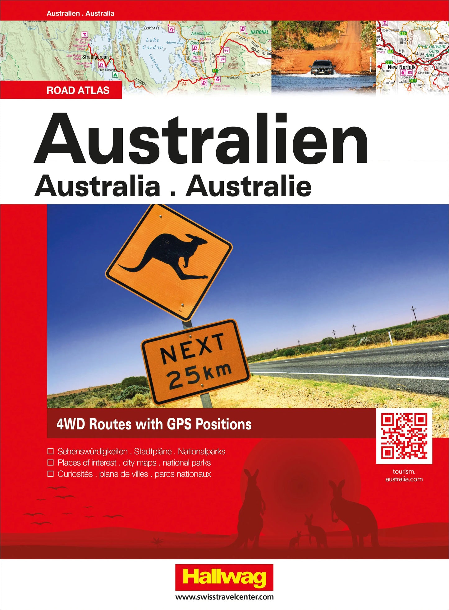 HALLWAG Strassenatlas 978-3-8283-0 Australien Idealshop