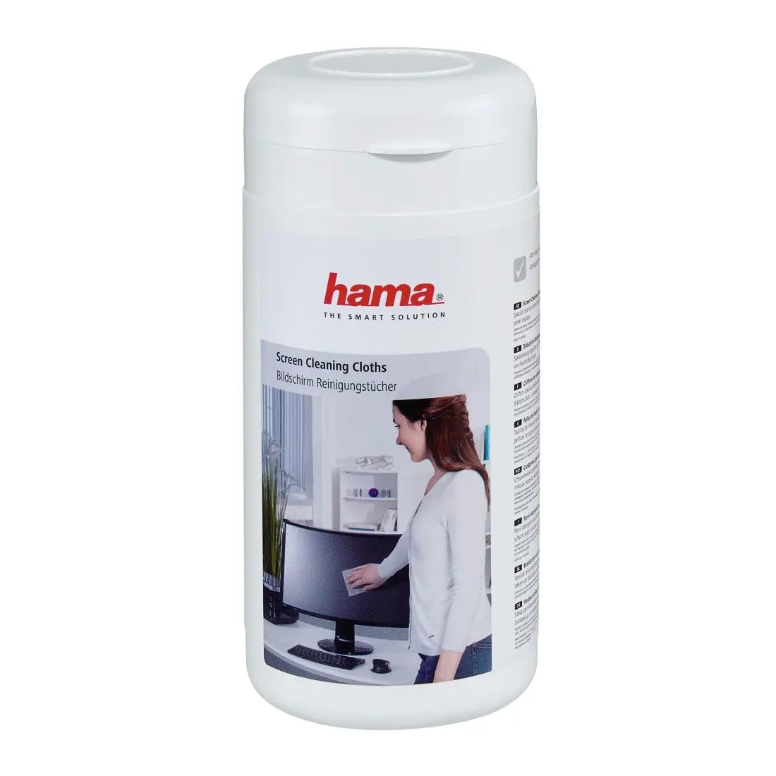 HAMA Bildschirm-Reinigungstücher 113806 Spender Idealshop