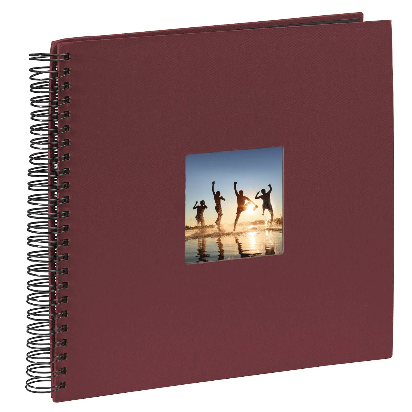 HAMA Spiralalbum Fine Art 36x32cm 90144 bordeaux 25 Blatt Idealshop
