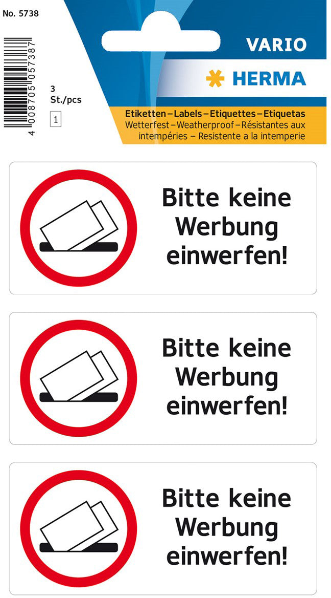 HERMA Hinweis-Etiketten Idealshop