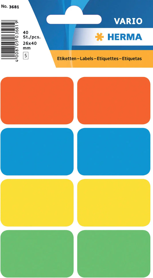 HERMA     Etiketten              26×40mm Idealshop