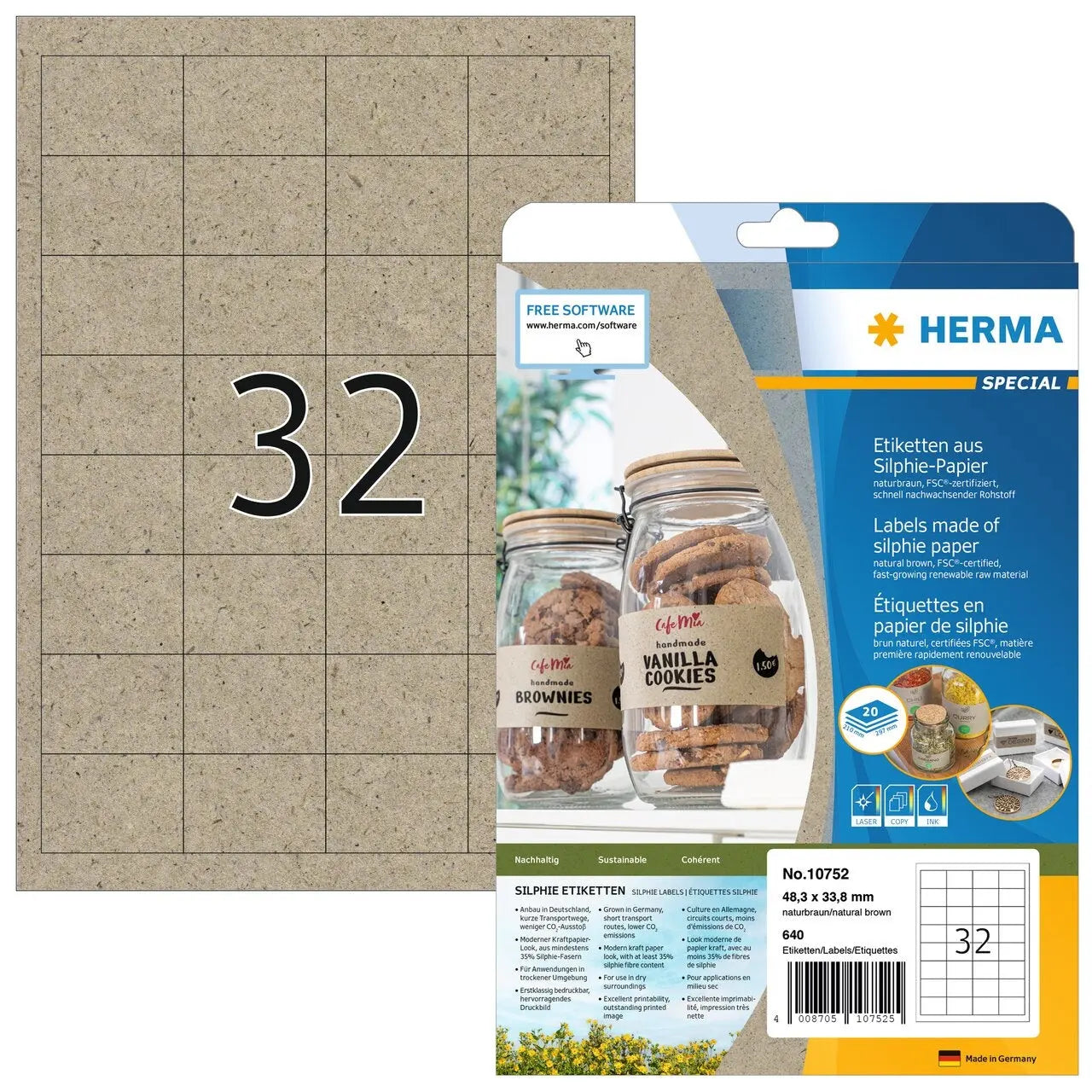 HERMA     Etiketten       48,3 x 33,8 mm Idealshop