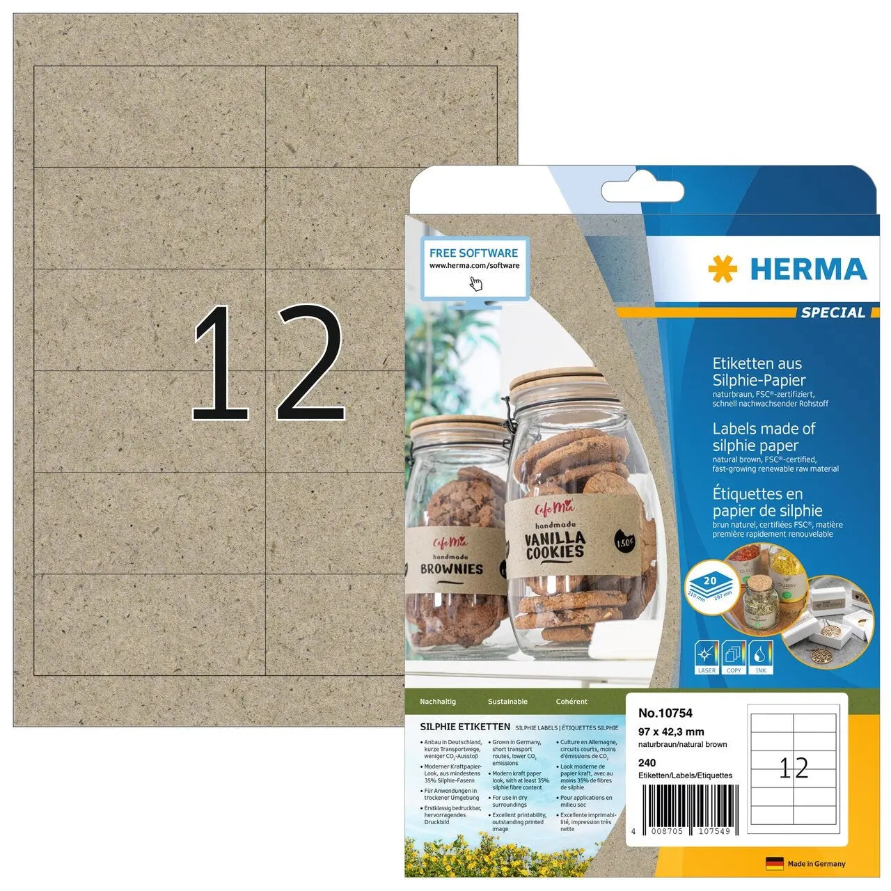 HERMA     Etiketten         97 x 42,3 mm Idealshop