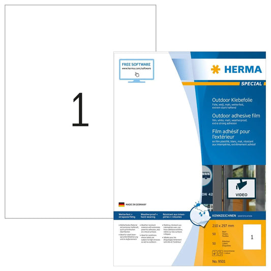 HERMA     Outdoor Etiketten           A4 Idealshop