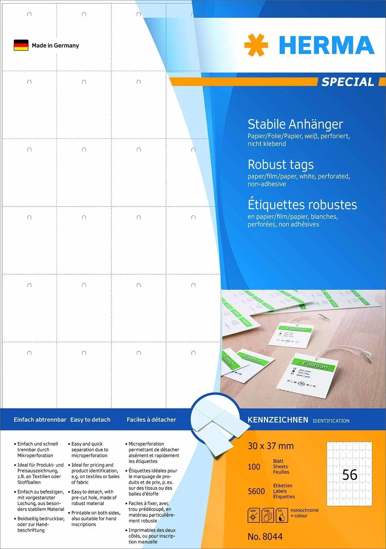 HERMA     Special Anhänger       30x37mm Idealshop