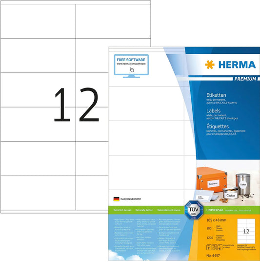 HERMA     Universal-Etiketten   105x48mm Idealshop