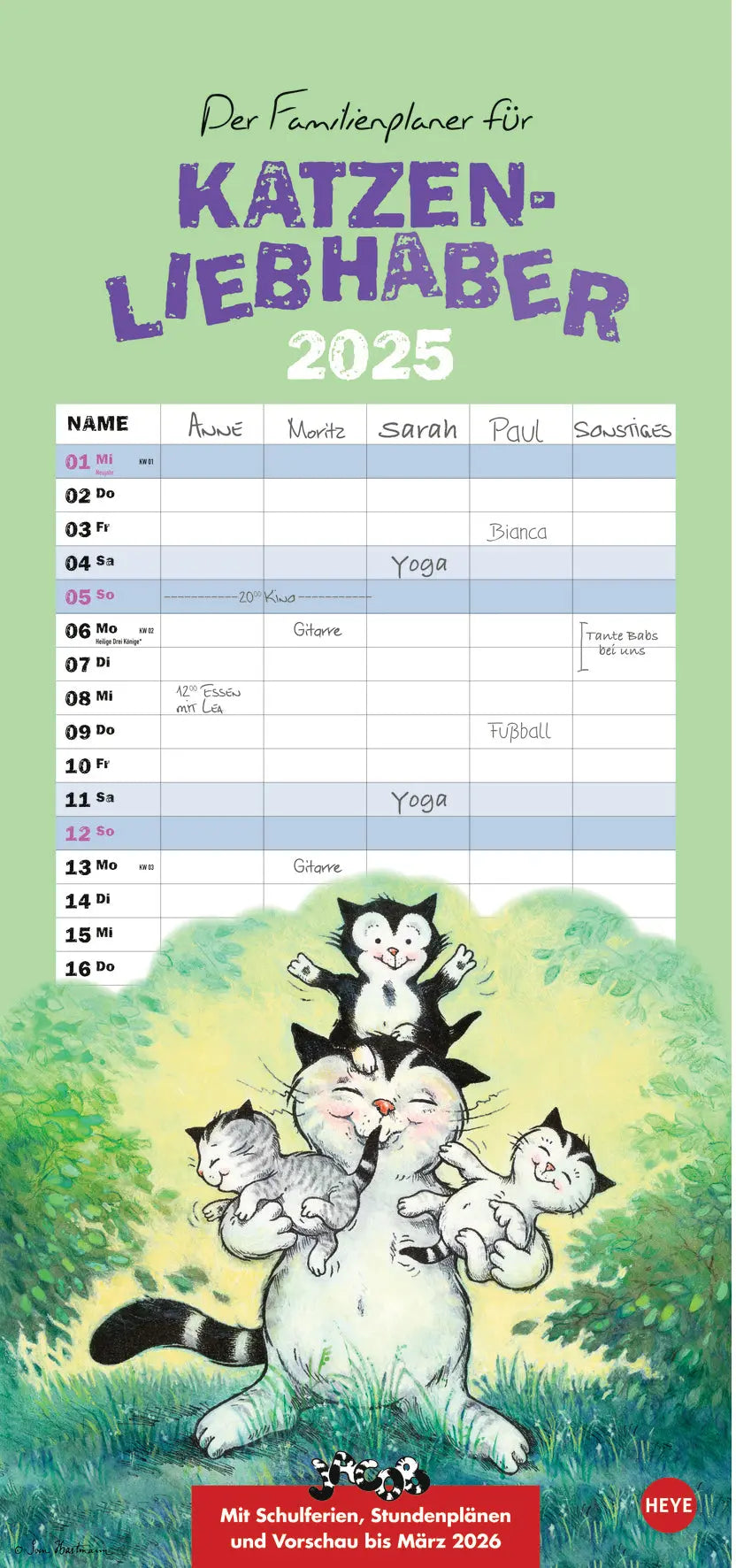 HEYE Familienpl. Kater Jacob 2025 Idealshop