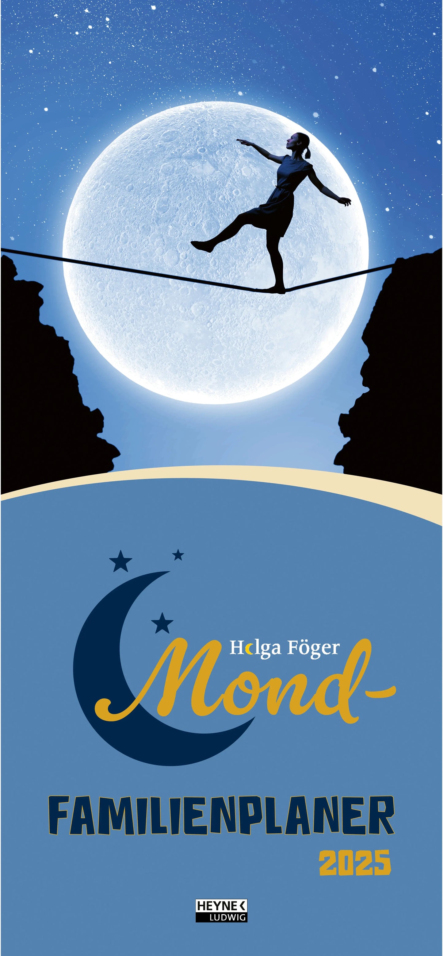 HEYNE Mond-Familienplaner 2025 Idealshop