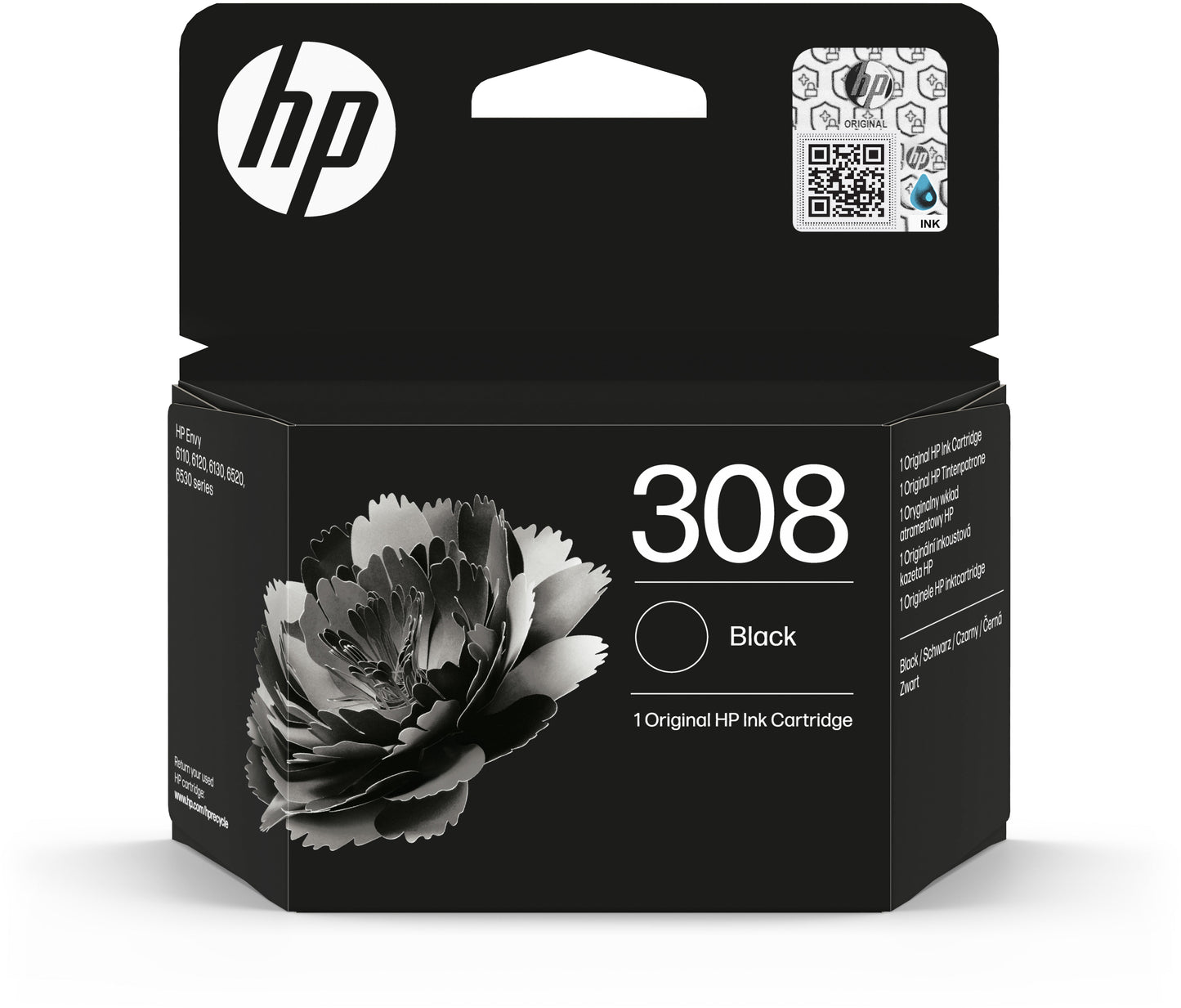HP Tintenpatrone 308 schwarz Idealshop