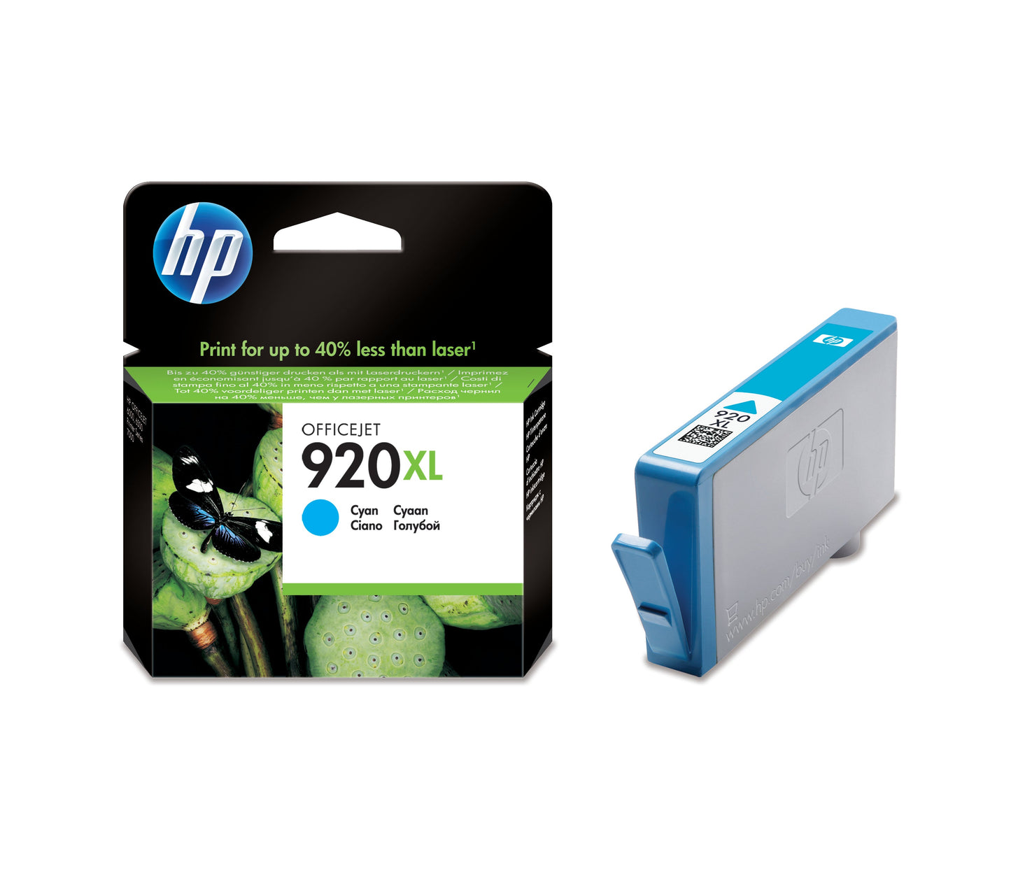 HP Tintenpatrone 920XL cyan CD972AE OfficeJet 6500 700 Seiten Idealshop