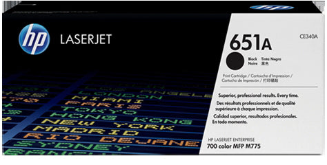 HP Toner-Modul 651A schwarz CE340A LJ Enterpr.700 M775 13'500 S. Idealshop