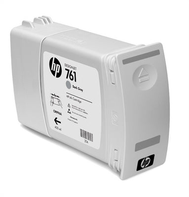 HP Tintenpatrone 761 dark grey CM996A DesignJet T7100 400ml Idealshop