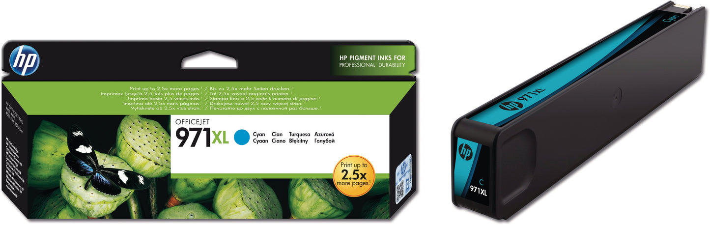 HP Tintenpatrone 971XL cyan Idealshop