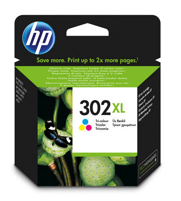 HP Tintenpatrone 302XL color F6U67AE OfficeJet 3830 330 Seiten Idealshop