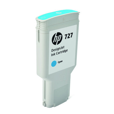 HP Tintenpatrone 727 cyan F9J76A DesignJet T930/T1500 300ml Idealshop