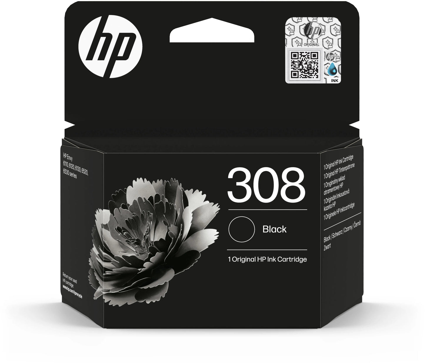 HP Tintenpatrone 308 schwarz Idealshop
