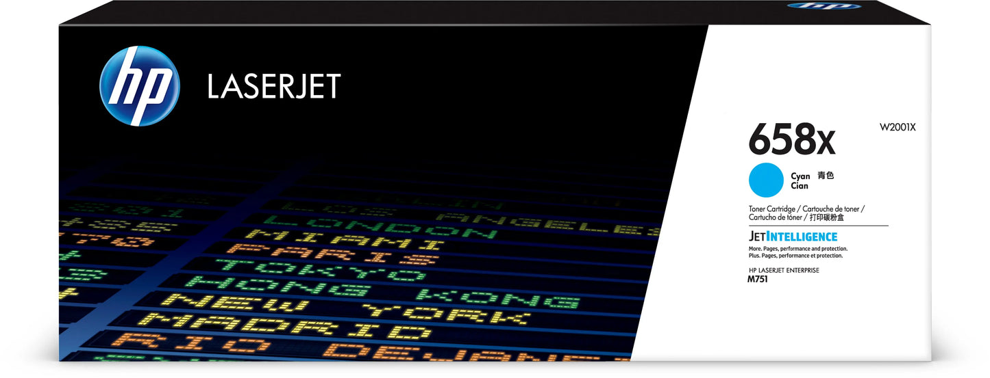 HP Toner 658X cyan Idealshop