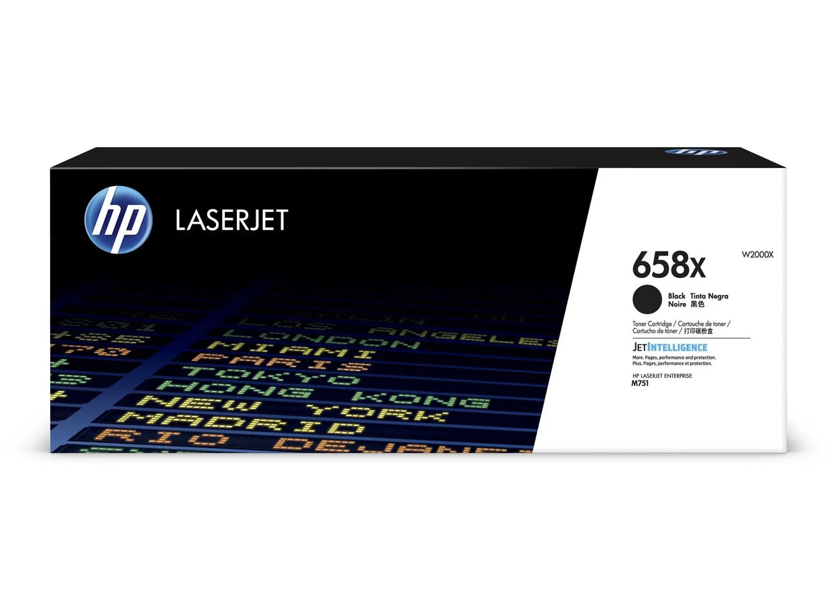 HP Toner 658X schwarz W2000X CLJ Enterprise M751 33'000 S. Idealshop